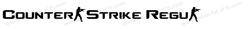 Counter-Strike Regu字体转换